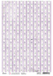 Rice Paper A4 Piuma Purple Fields - 5 Sheets