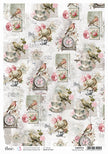 Rice Paper A4 Timeless melodies - 5 Sheets