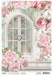 Rice Paper A4 Whispering Garden - 5 Sheets