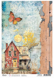 Rice Paper A4 Lost in a dream - 5 Sheets