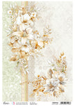 Rice Paper A4 Lilies In Verse - 5 Sheets