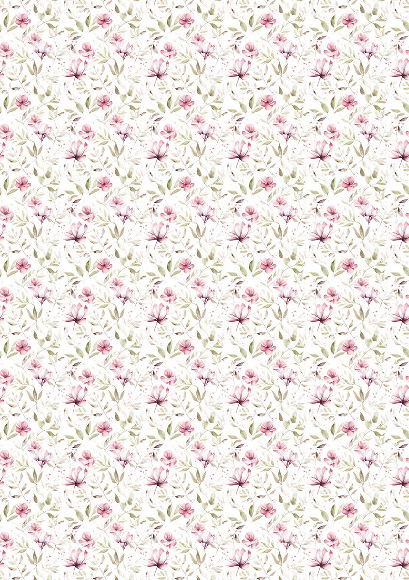 Rice Paper A5 MIXED 8/Pkg Secret Garden