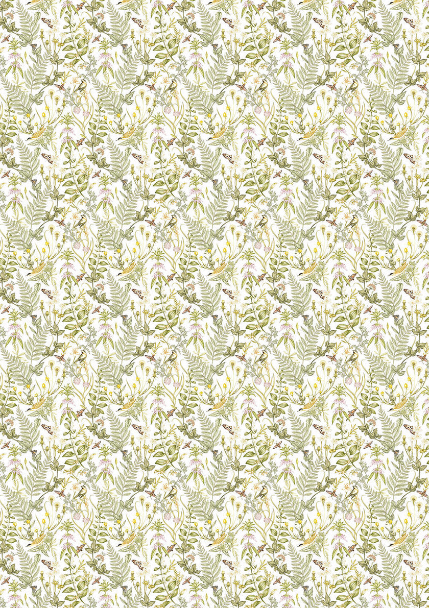 Rice Paper A5 MIXED 8/Pkg Secret Garden