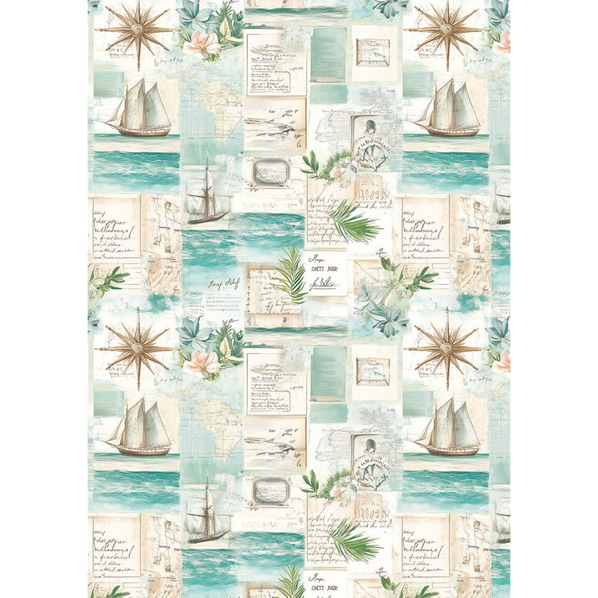 Rice Paper A5 MIXED 8/Pkg Summer Days