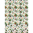 Rice Paper A5 MIXED 8/Pkg Hot Cocoa & Holly