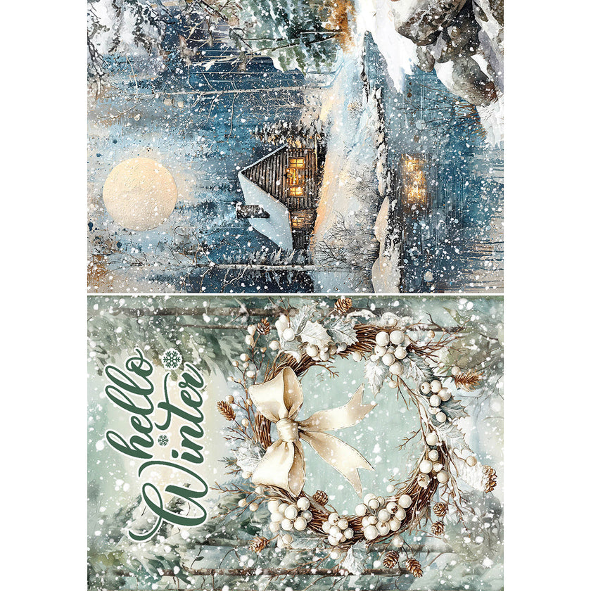 Rice Paper A5 MIXED 8/Pkg Forest Tales