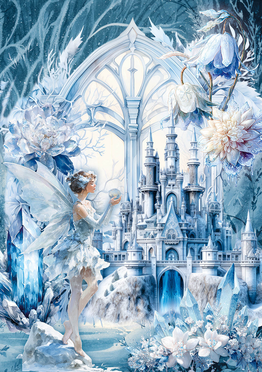 Rice Paper A5 MIXED 8/Pkg Frozen Land