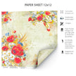 Ciao Bella Wildflower Paper Sheet 12