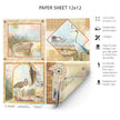Ciao Bella Delta Cards Paper Sheet 12