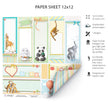 Ciao Bella Save the Date Paper Sheet 12