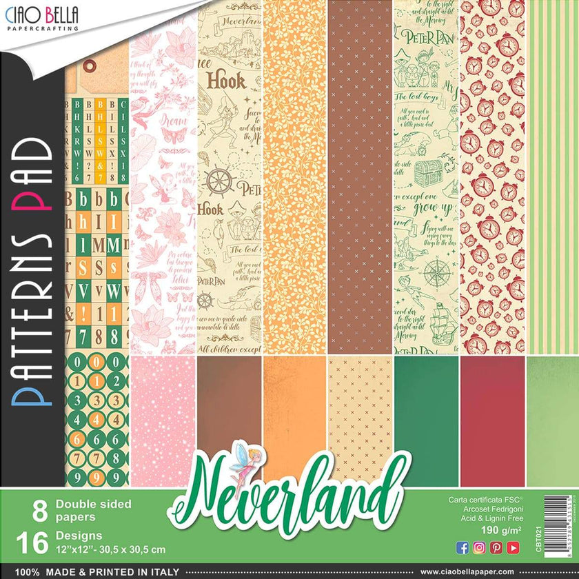 Ciao Bella Neverland Patterns Pad 12