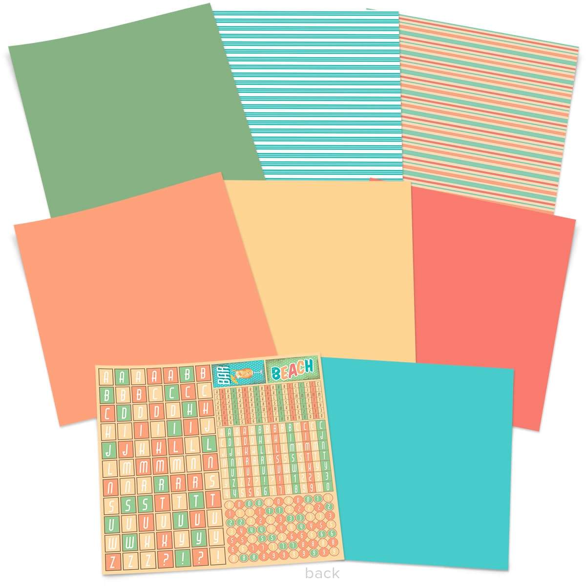 Ciao Bella Summer Tales Patterns Pad 12