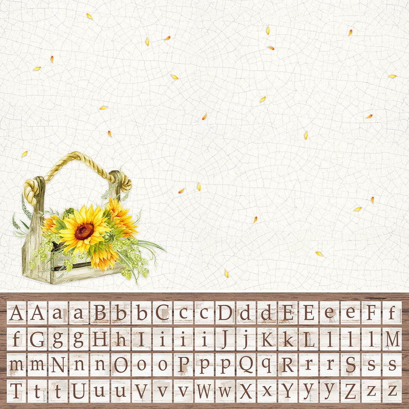 Ciao Bella Farmhouse Garden Patterns Pad 12