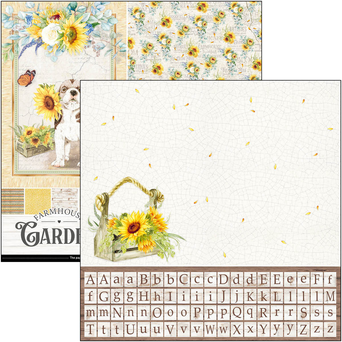 Ciao Bella Farmhouse Garden Patterns Pad 12
