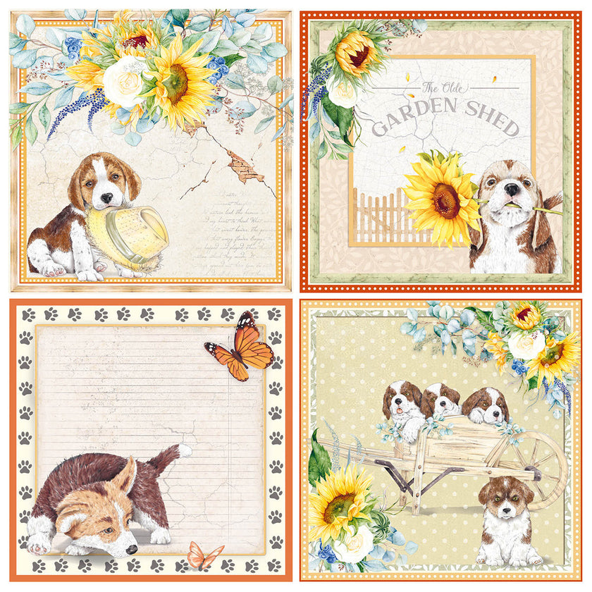 Ciao Bella Farmhouse Garden Patterns Pad 12