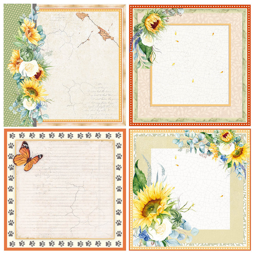 Ciao Bella Farmhouse Garden Patterns Pad 12