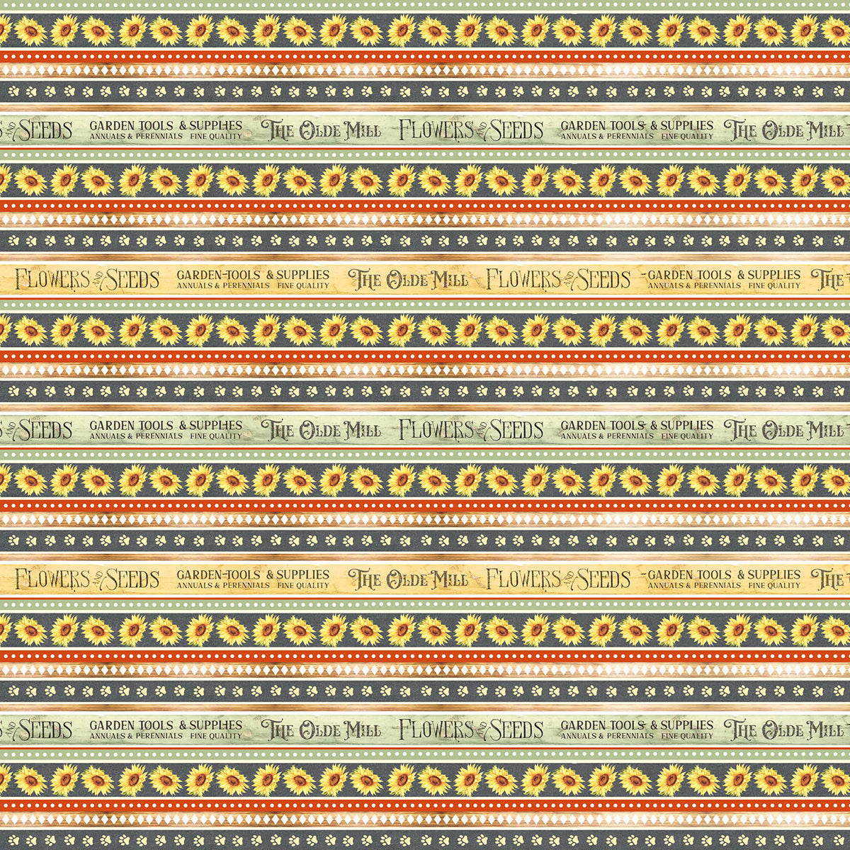 Ciao Bella Farmhouse Garden Patterns Pad 12