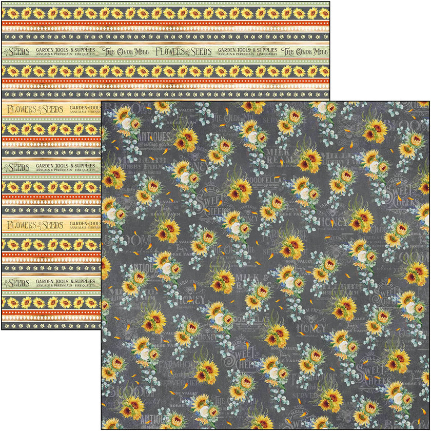 Ciao Bella Farmhouse Garden Patterns Pad 12