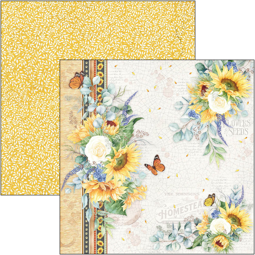 Ciao Bella Farmhouse Garden Patterns Pad 12