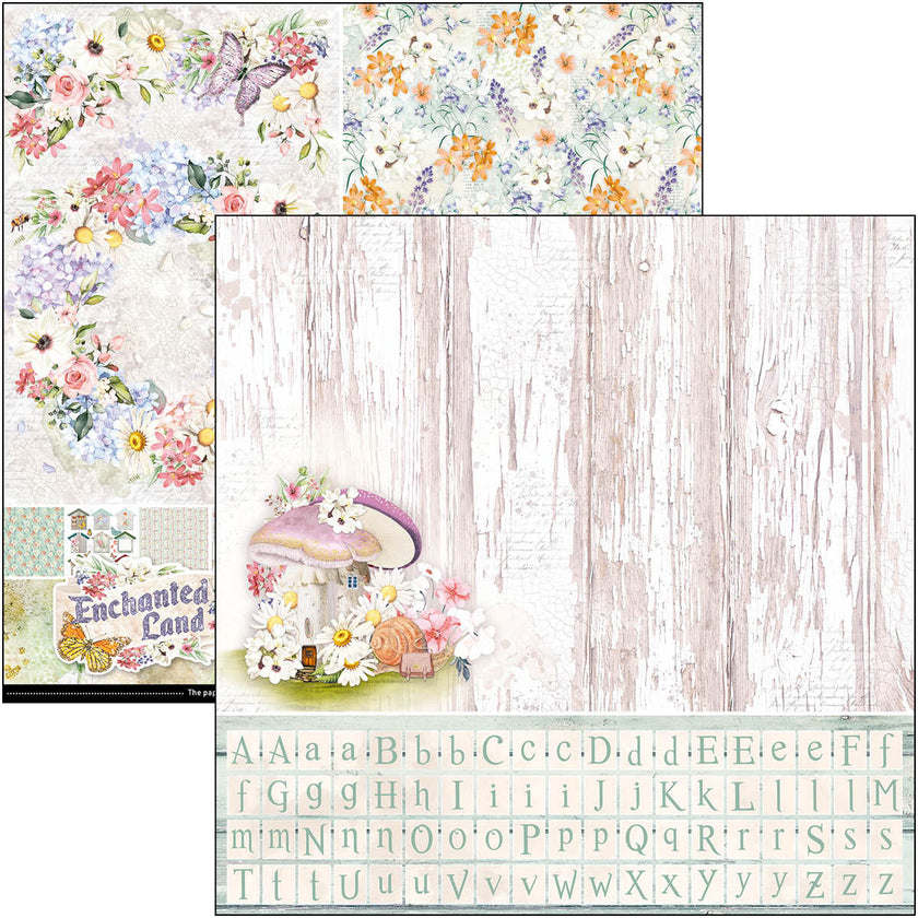 Ciao Bella Enchanted Land Patterns Pad 12