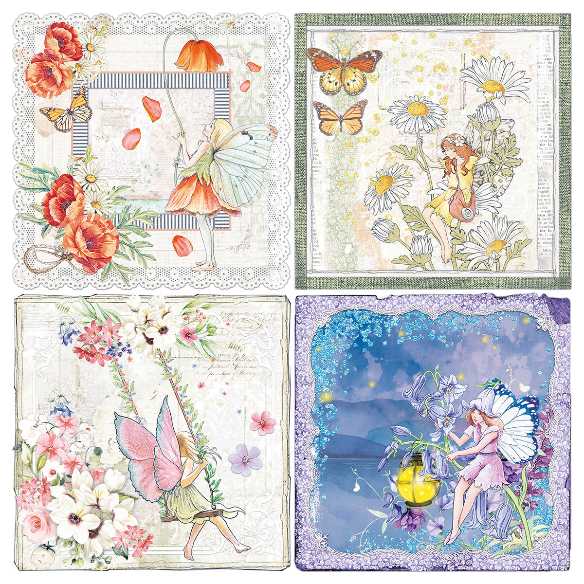 Ciao Bella Enchanted Land Patterns Pad 12