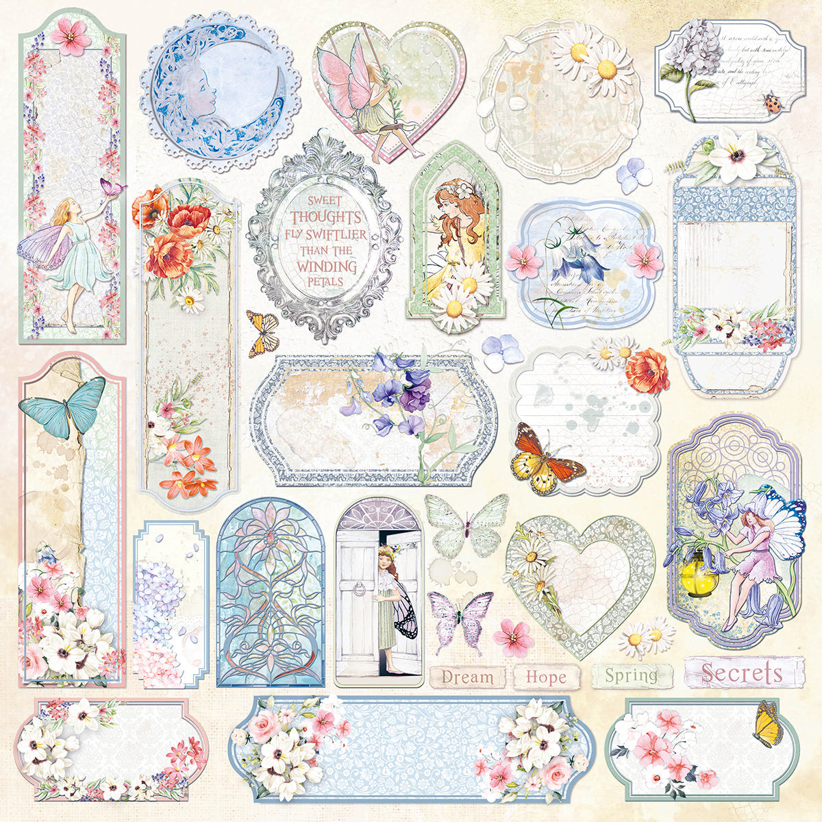 Ciao Bella Enchanted Land Patterns Pad 12
