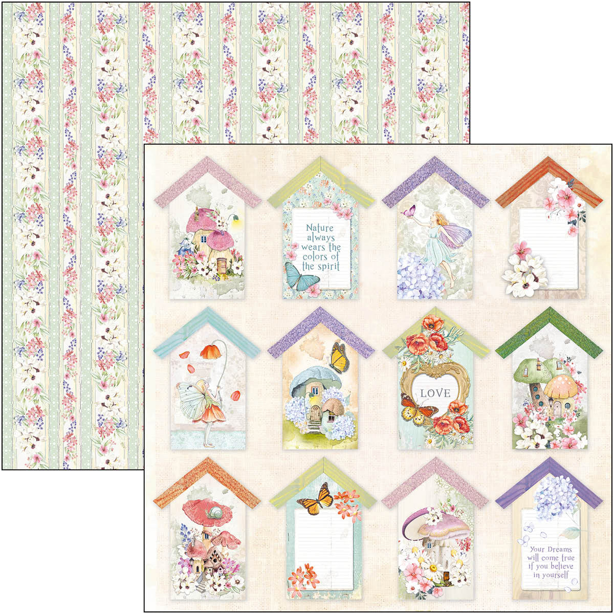 Ciao Bella Enchanted Land Patterns Pad 12