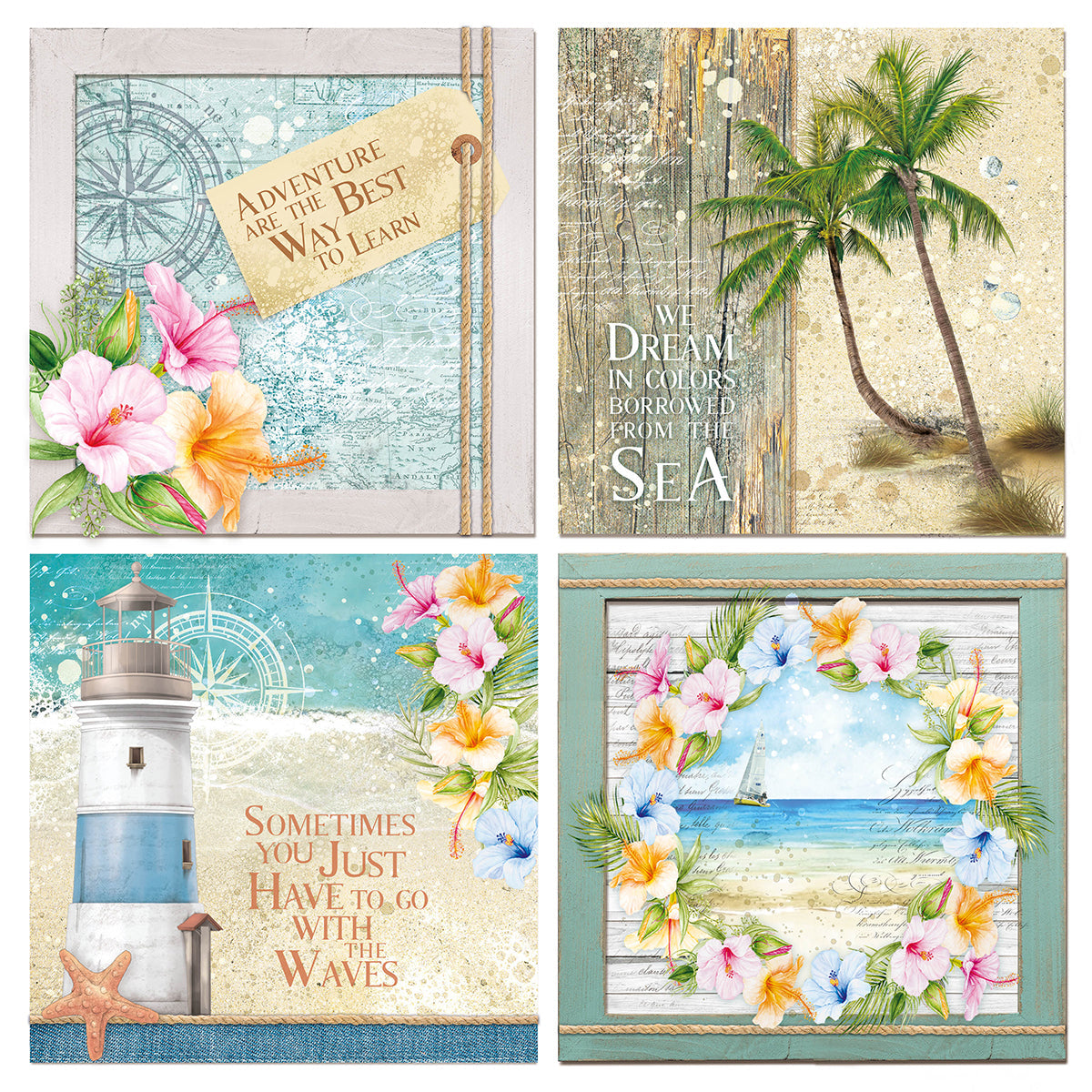 Ciao Bella Summer Breeze Patterns Pad 12