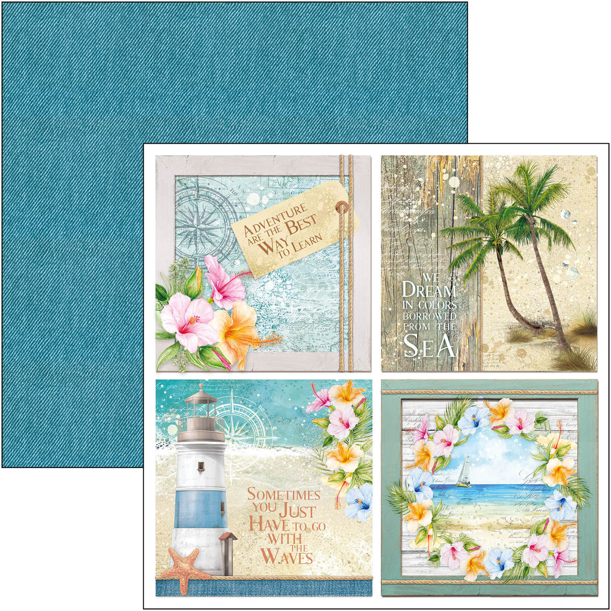 Ciao Bella Summer Breeze Patterns Pad 12