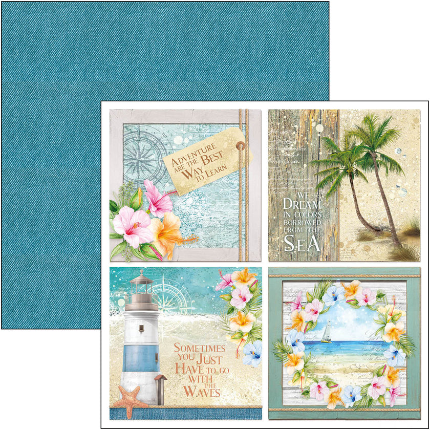 Ciao Bella Summer Breeze Patterns Pad 12