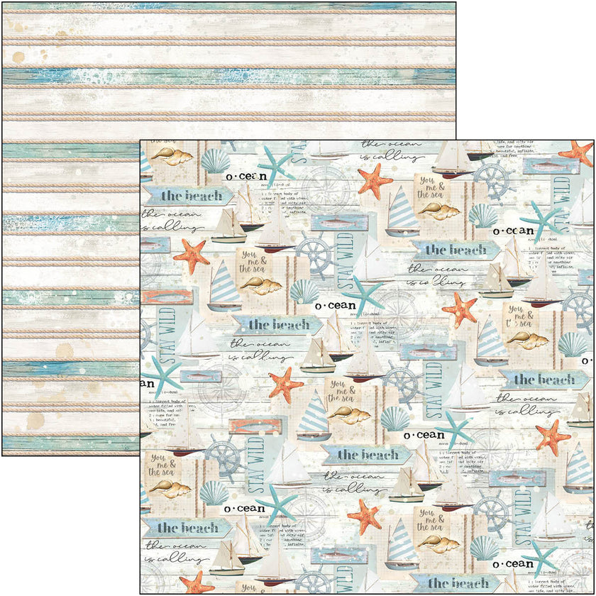 Ciao Bella Summer Breeze Patterns Pad 12