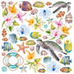 Ciao Bella Summer Breeze Patterns Pad 12