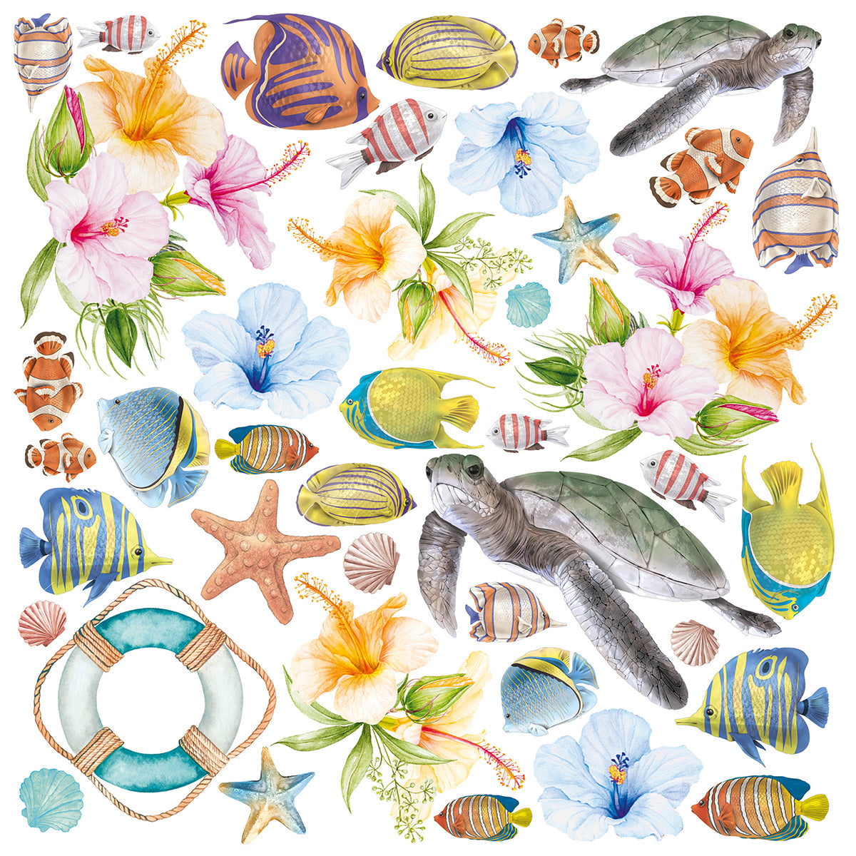 Ciao Bella Summer Breeze Patterns Pad 12