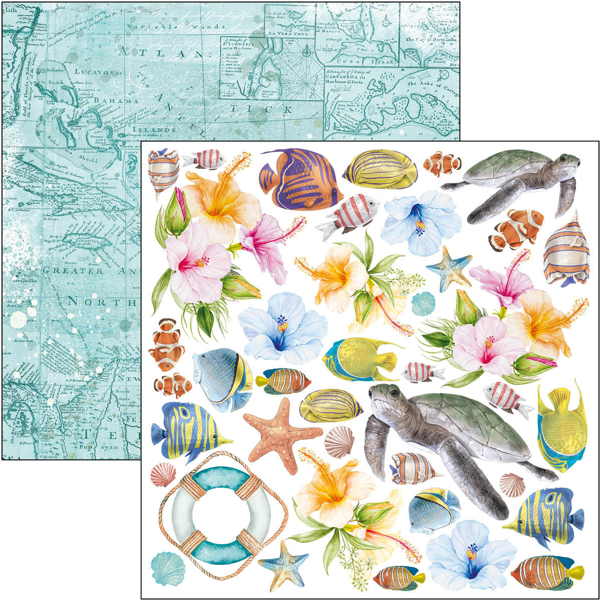 Ciao Bella Summer Breeze Patterns Pad 12