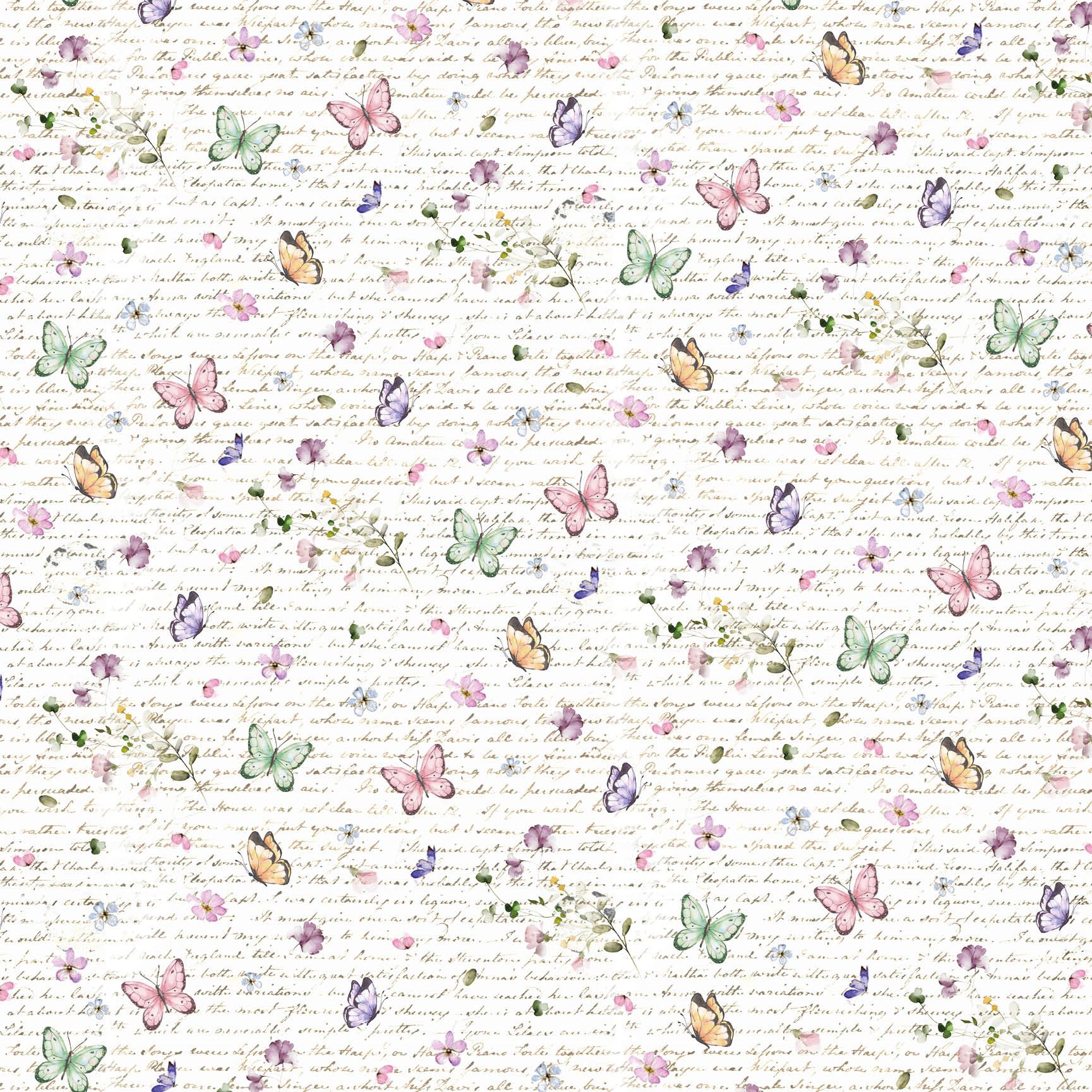 Ciao Bella Blooming Patterns Pad 12