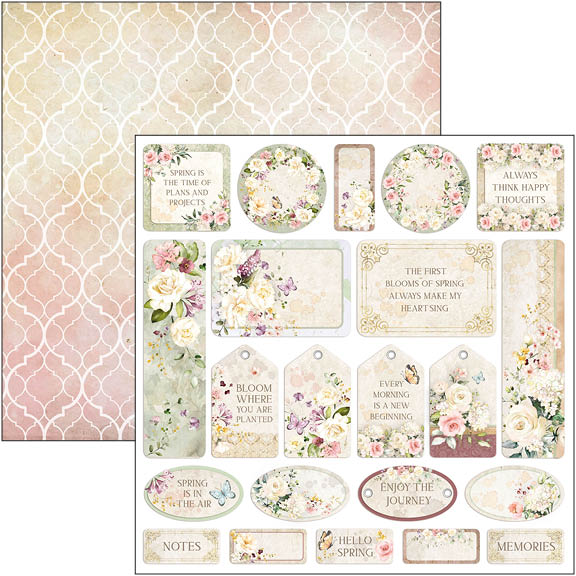 Ciao Bella Blooming Patterns Pad 12