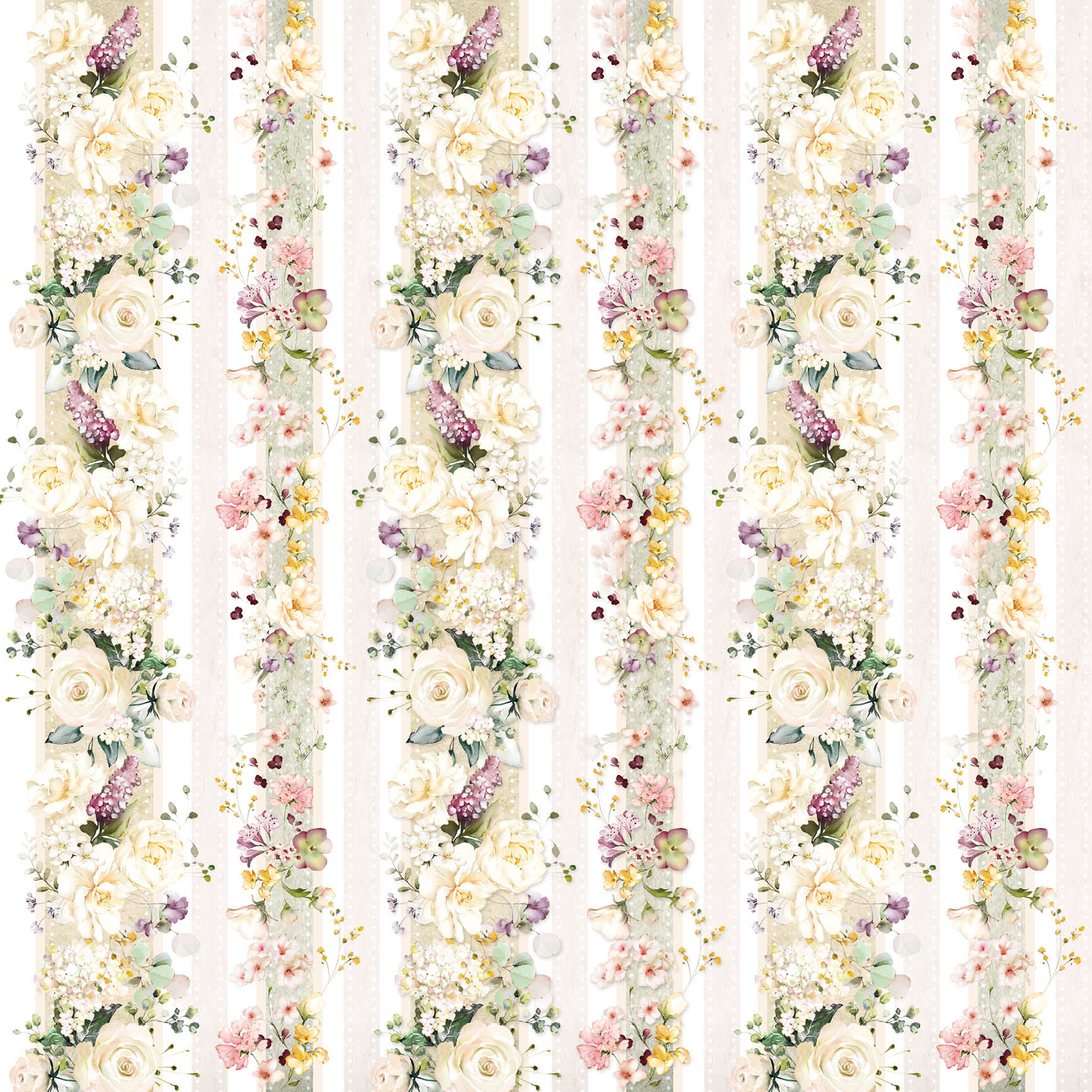 Ciao Bella Blooming Patterns Pad 12