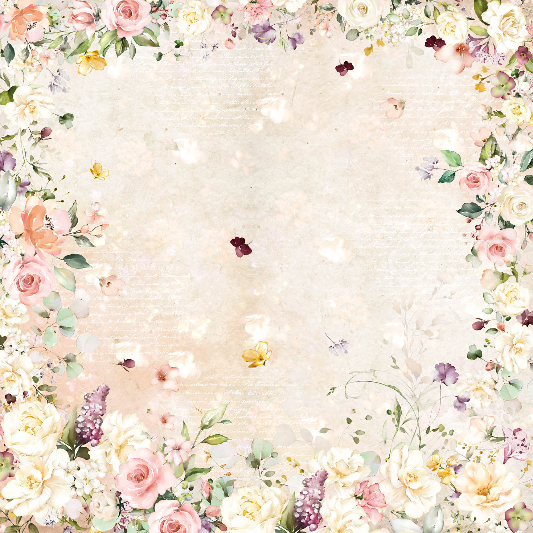 Ciao Bella Blooming Patterns Pad 12