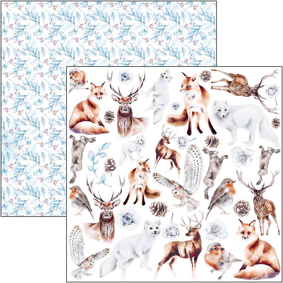 Ciao Bella Winter Journey Patterns Pad 12
