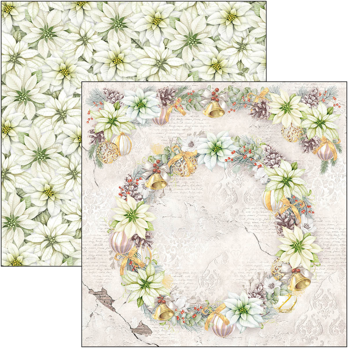 Ciao Bella Sparkling Christmas Patterns Pad 12
