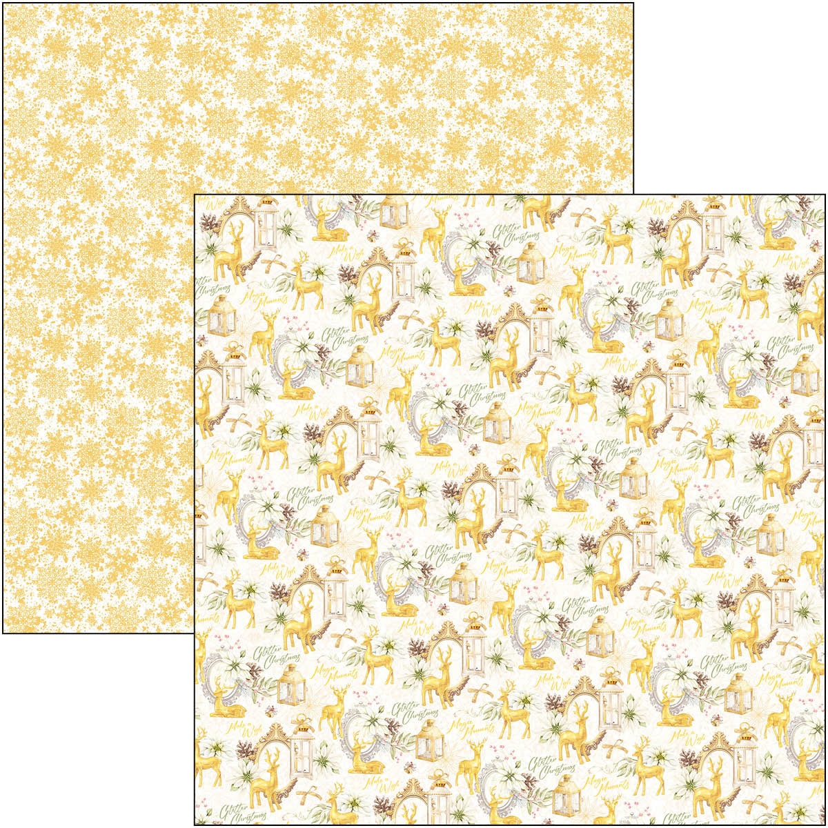 Ciao Bella Sparkling Christmas Patterns Pad 12