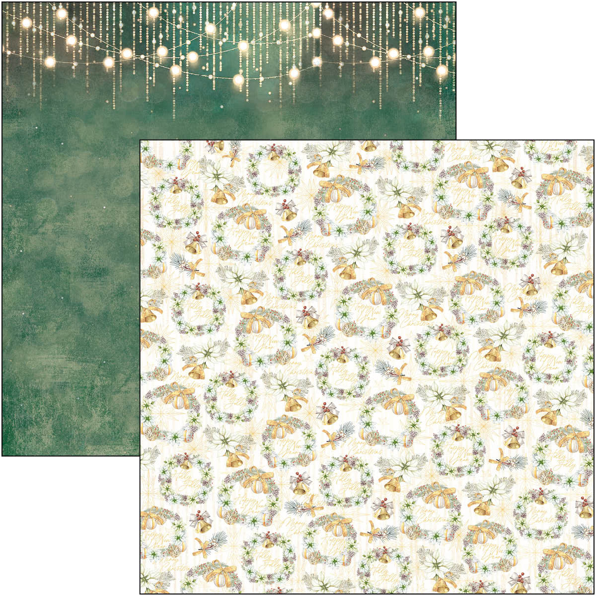 Ciao Bella Sparkling Christmas Patterns Pad 12