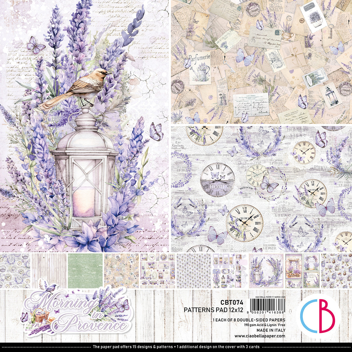 Morning In Provence Patterns Pad 12
