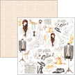 Always & Forever Patterns Pad 12x12 8/Pkg