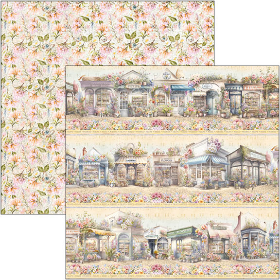 Flower Shop Patterns Pad 12
