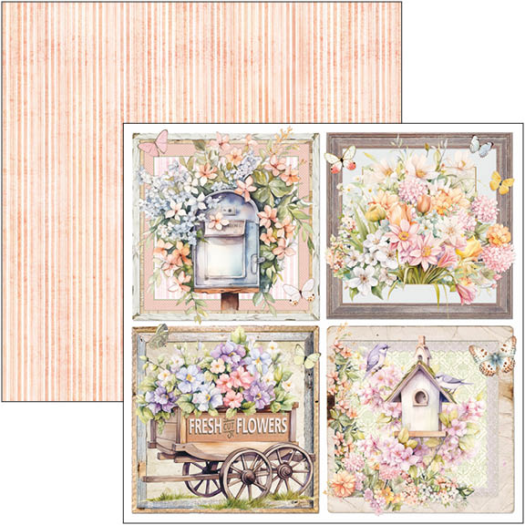 Flower Shop Patterns Pad 12