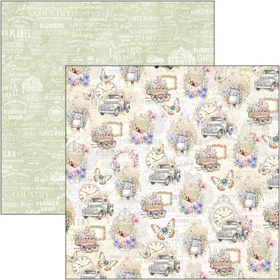 Flower Shop Patterns Pad 12