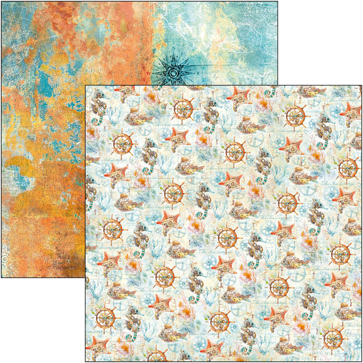 Coral Reef Patterns Pad 12