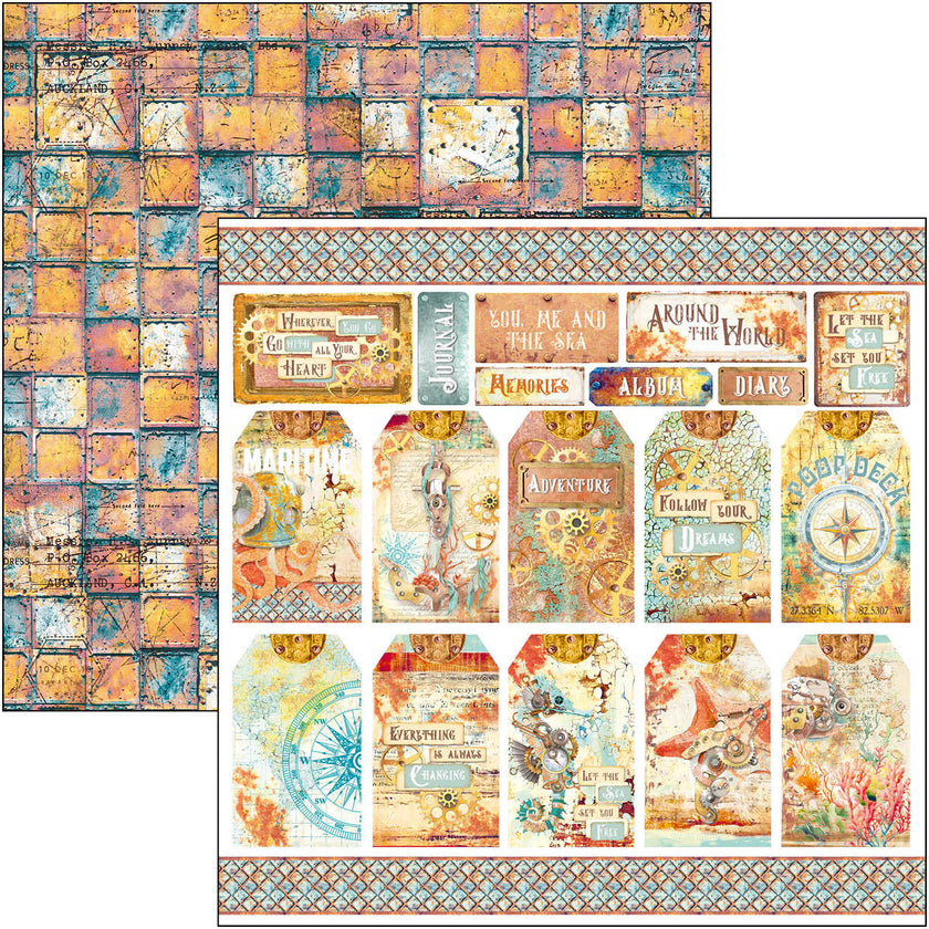 Coral Reef Patterns Pad 12