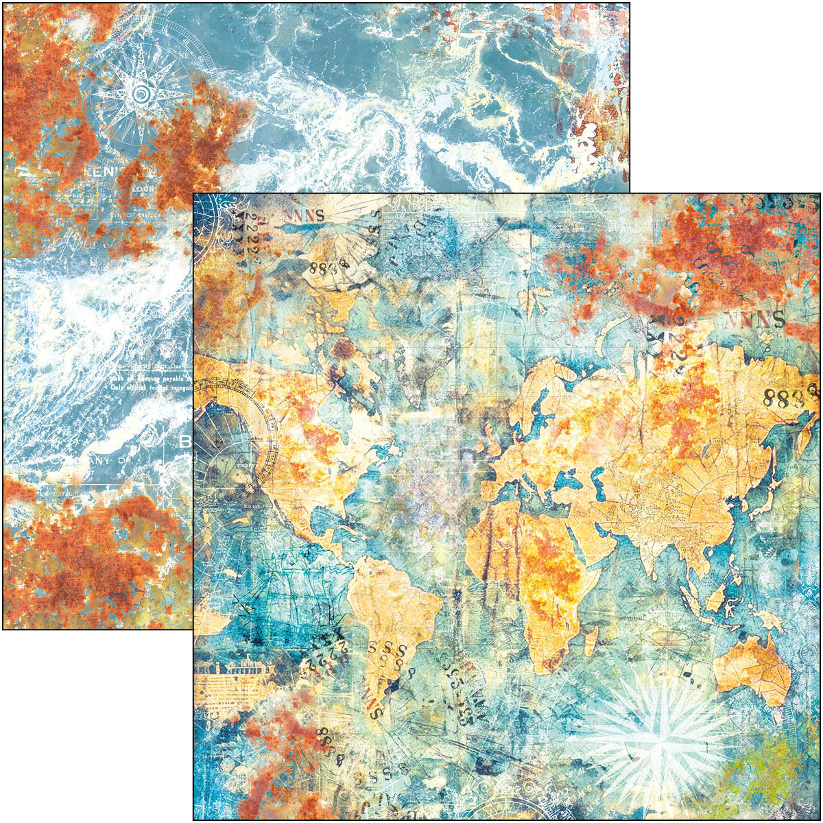 Coral Reef Patterns Pad 12
